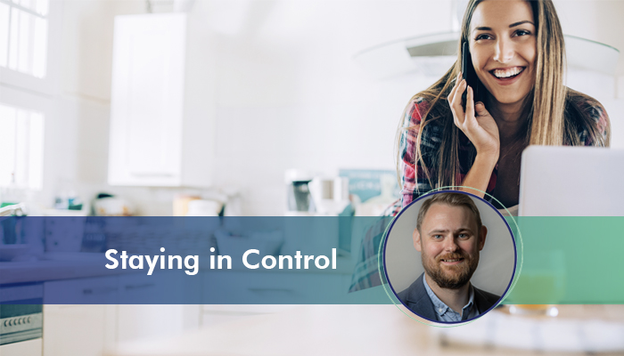 A cover image for our 'Staying in Control' Insight