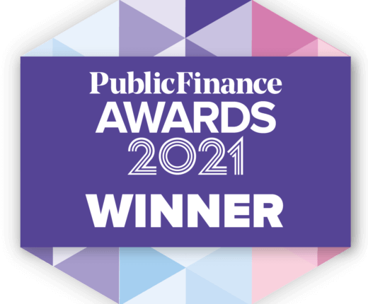 Icon for Cantium Win ‘Solutions Partner’ Award at the Public Finance Awards 2021