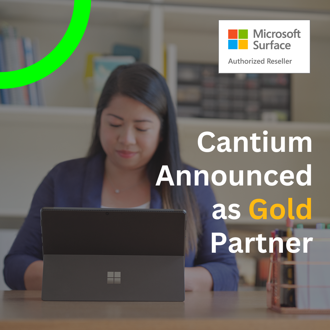 Cantium Announce Gold Partner