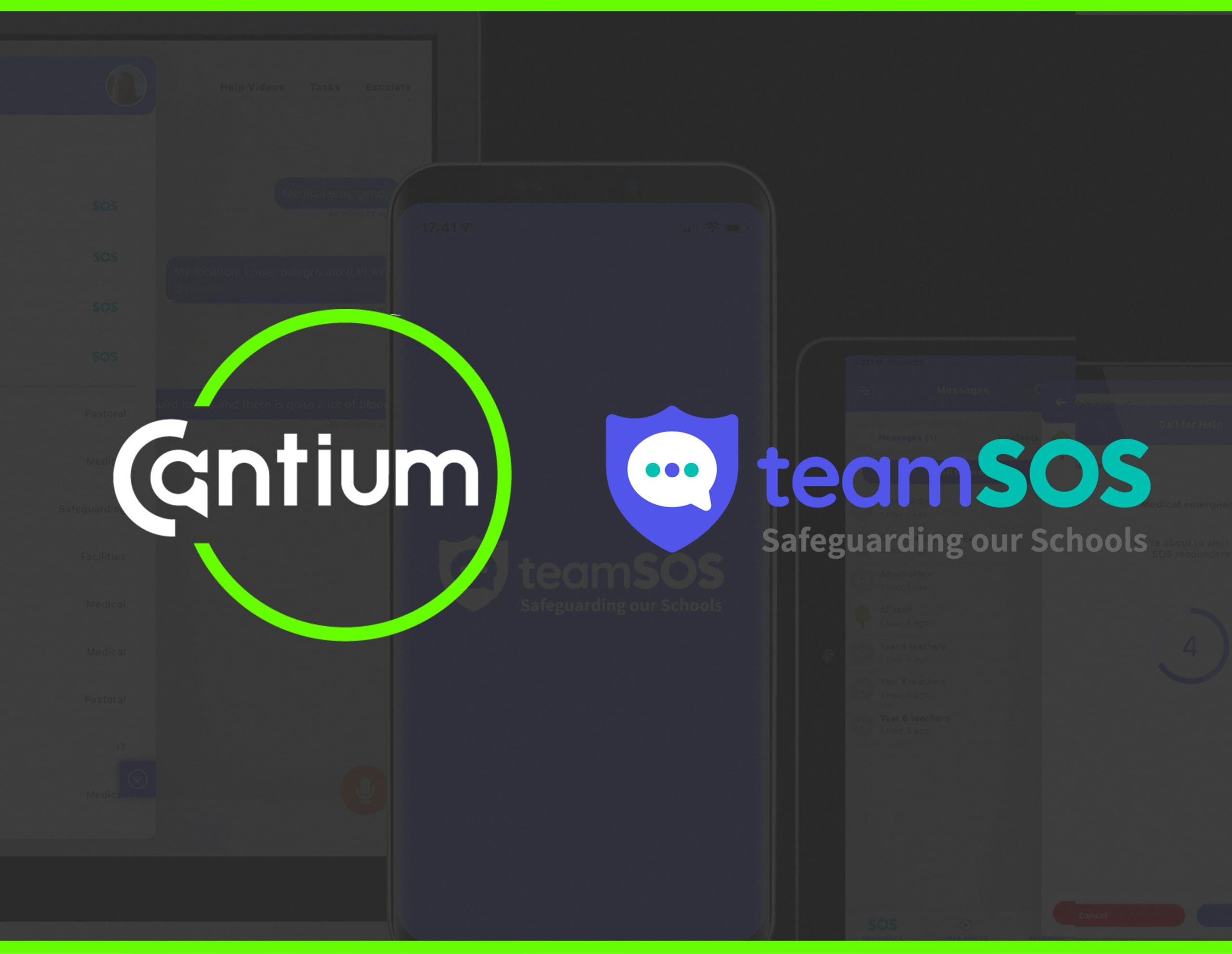 Cantium and teamSOS partnership image